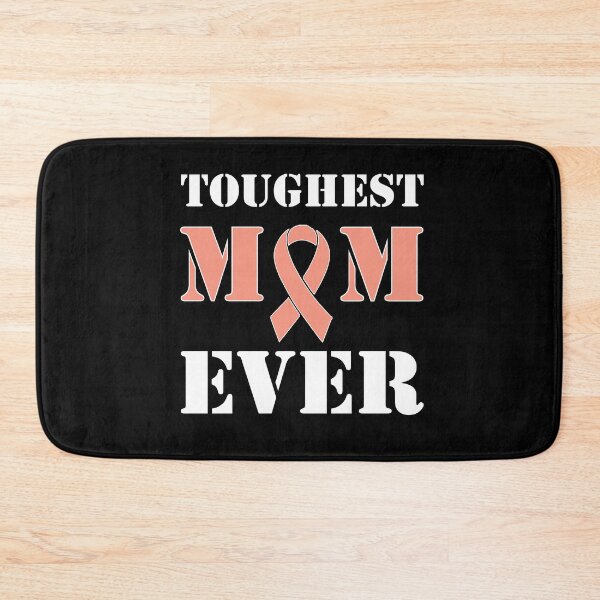 Item preview, Uterine Cancer Toughest Mom Support designed and sold by BibiTeeDesign.