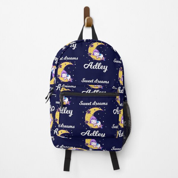 A For Adley Backpacks Redbubble