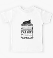 I'm a Crazy Cat Lady Kids Tee