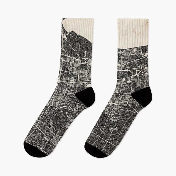 Item preview, Gary map Indiana Ink lines designed and sold by InkMaps.