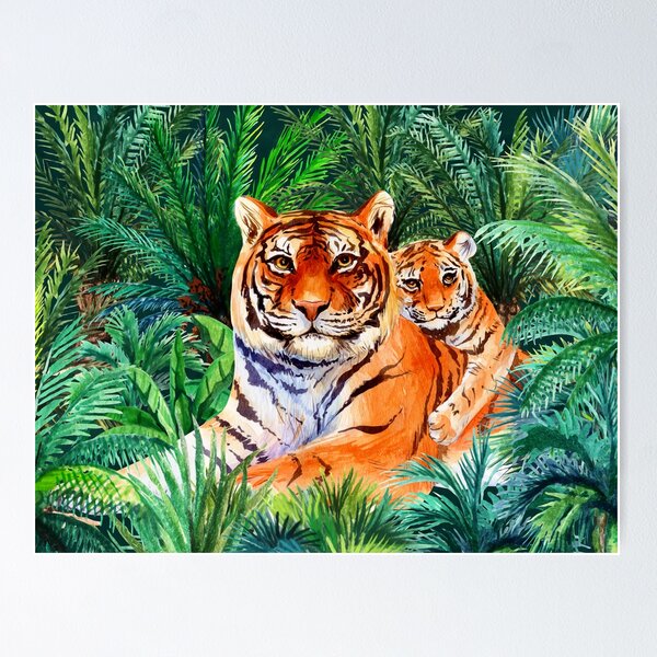 Pin by Mundo Animal on Asia Animal  Tiger conservation, Endangered tigers,  Tiger poster