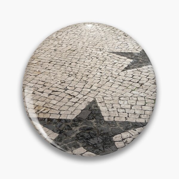 Item preview, Mosaic stars, black and white, cobblestones.  designed and sold by AylaHarbich.