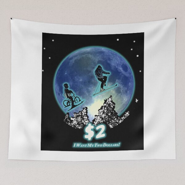 Item preview, Two Dollars on the moon - better off dead graphic designed and sold by HyattCecelia.