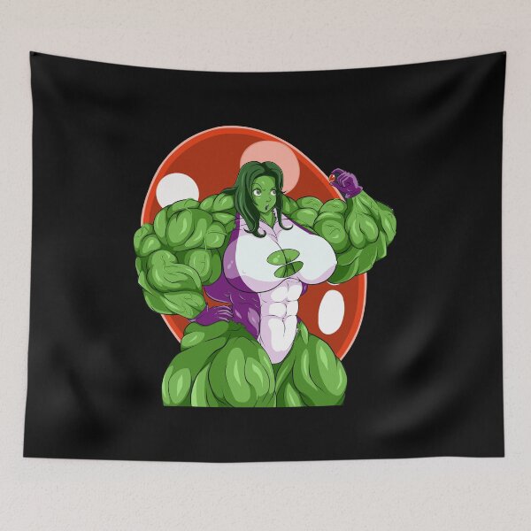 Artikelvorschau, She Hulk und She Hulk Red entworfen und verkauft von shopBLACK-HULK.