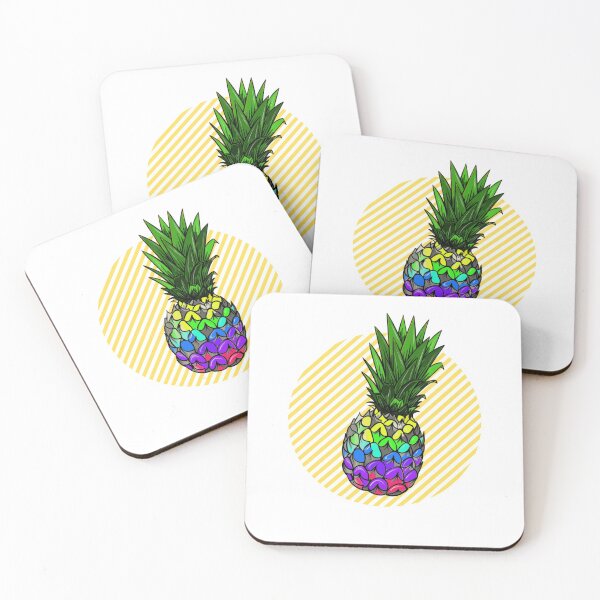 Item preview, Retro Yellow Pineapple Artwork  designed and sold by JooArtPrints  ★★★★★.