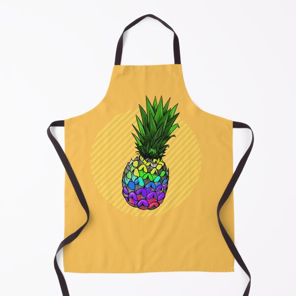 Item preview, Retro Yellow Pineapple Artwork designed and sold by JooArtPrints ★★★★★.