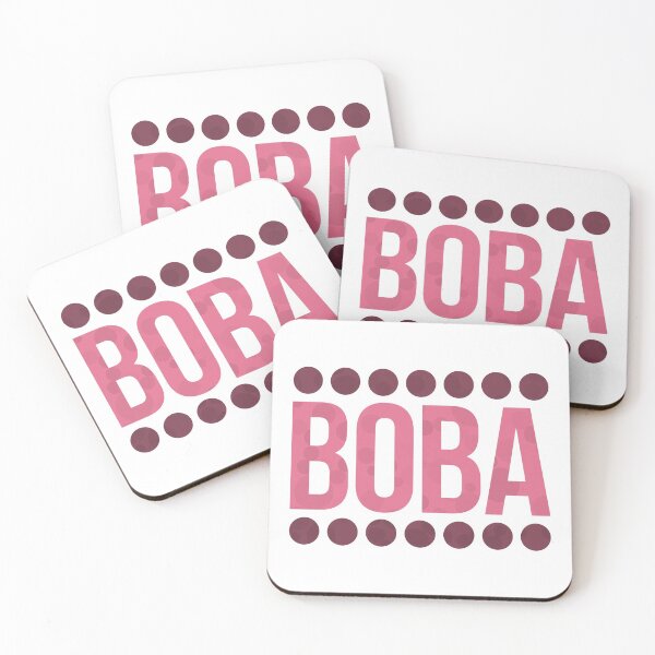 Item preview, Strawberry Boba Balls Typography designed and sold by John Uttley.