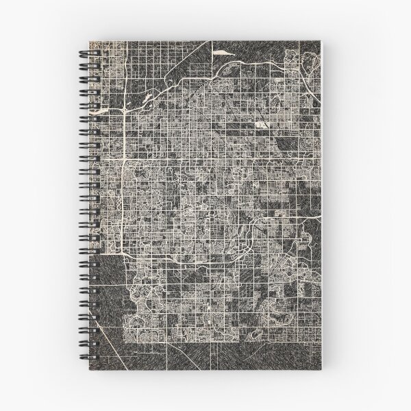 Item preview, Gilbert map Arizona Ink lines 2 designed and sold by InkMaps.
