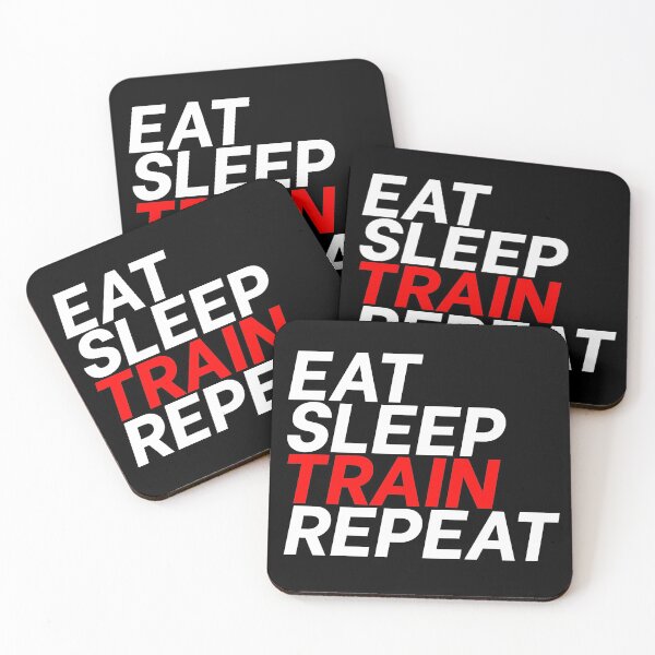 Item preview, Eat Sleep Train Repeat designed and sold by cafeteeria.