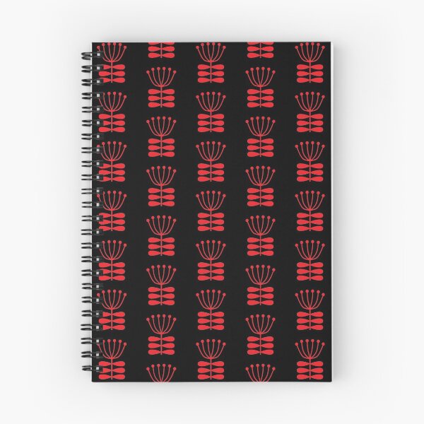 Item preview, Blommor {Red Flower pattern designed and sold by Yellow-Studio.