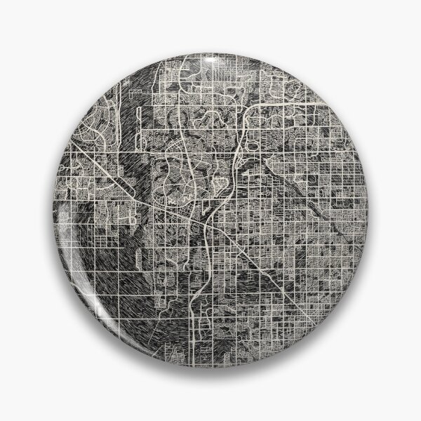 Item preview, Glendale map Arizona Ink lines designed and sold by InkMaps.
