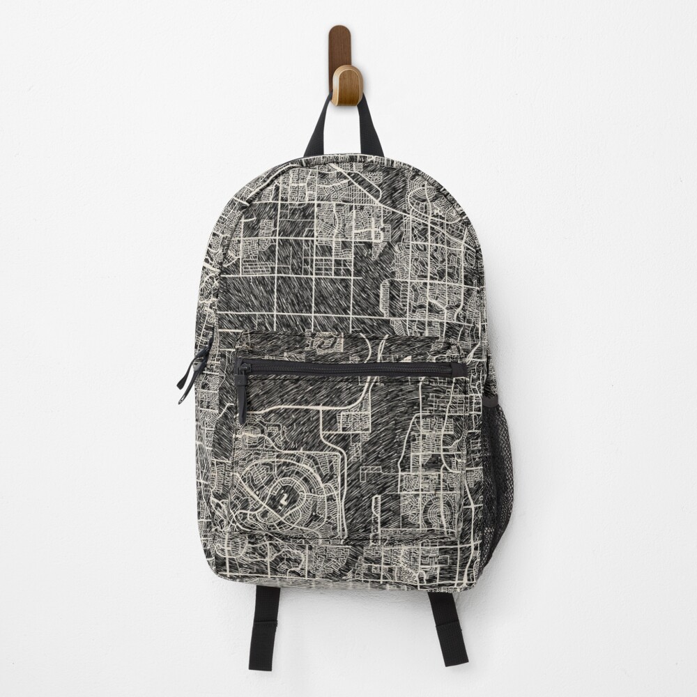 Vista previa del artículo con la obra «Mochila», diseñado y vendido por InkMaps.