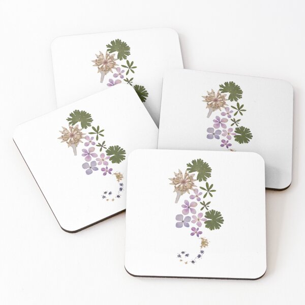 Item preview, Pressed Flowers Seahorse designed and sold by Charlie Presses Flowers.