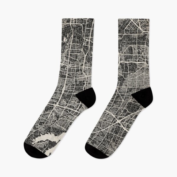 Item preview, Grand Prairie map Texas Ink lines designed and sold by InkMaps.