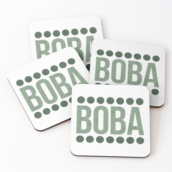 Item preview, Matcha Boba Balls Typography designed and sold by John Uttley.