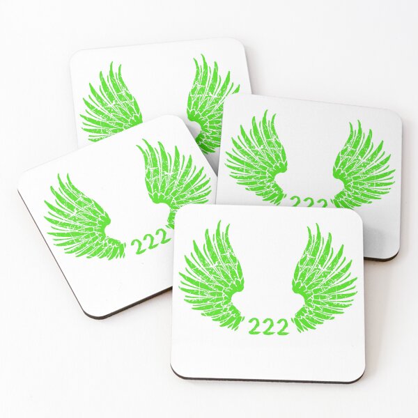 Item preview, 222 angel number green gift designed and sold by alfa-rouk.