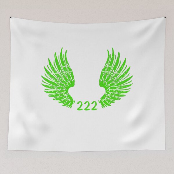 Item preview, 222 angel number green gift designed and sold by alfa-rouk.
