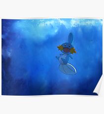 Happy Mudkip Poster
