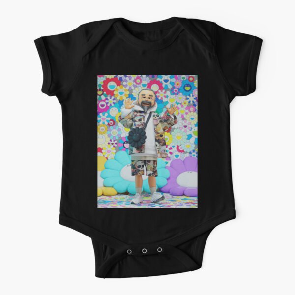 Takashi Murakami Short Sleeve Baby One Piece Redbubble