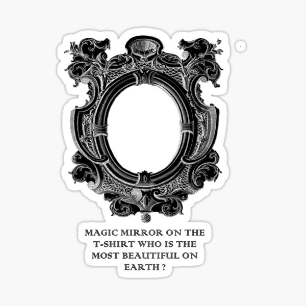 Beast's Magic Mirror Reflective Sticker – Wish Upon Magic