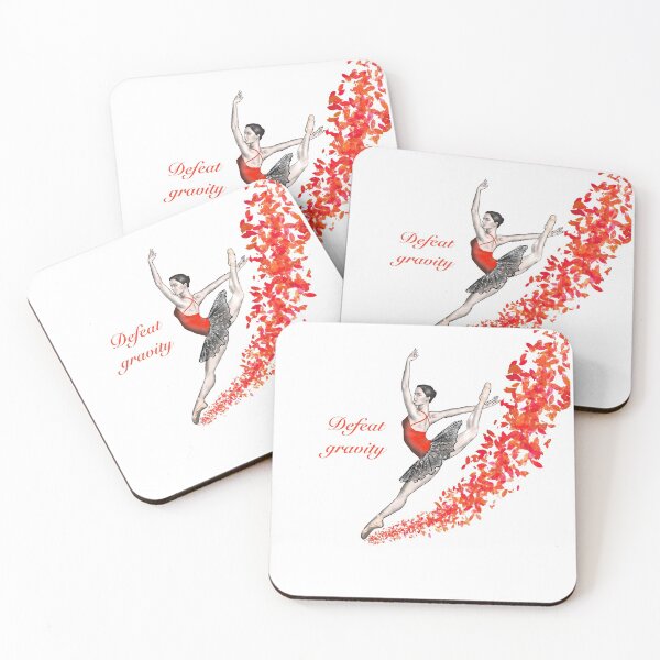 Item preview, Defeat gravity. Colourful design for ballet and dance fans. Can be a good gift for birthday or Christmas  designed and sold by Shmuk.