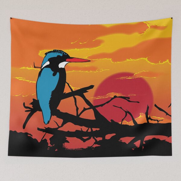 Item preview, Kingfisher in the Sun designed and sold by Chan-Arts.