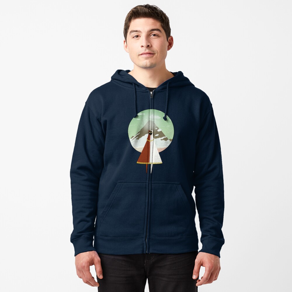 Vista previa del artículo con la obra «Sudadera con capucha y cremallera», diseñado y vendido por HyruleVeteran.
