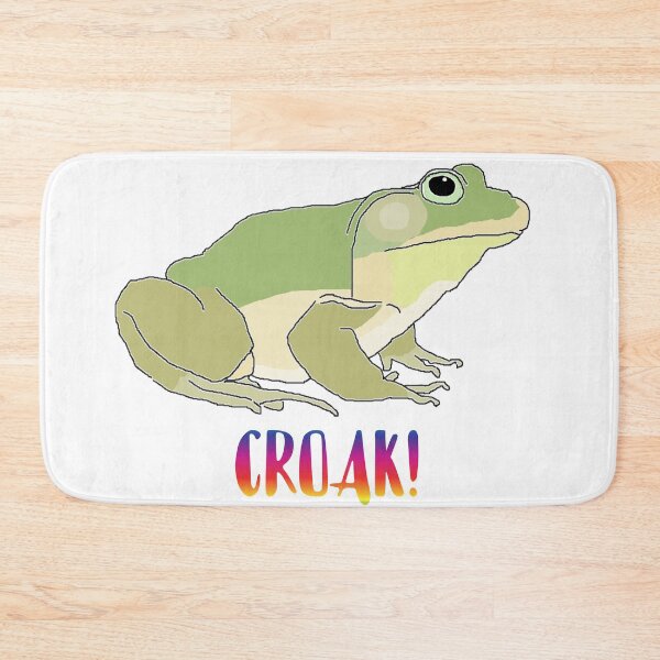Item preview, Croak! Bull Frog Print designed and sold by RevolutionInPaint.