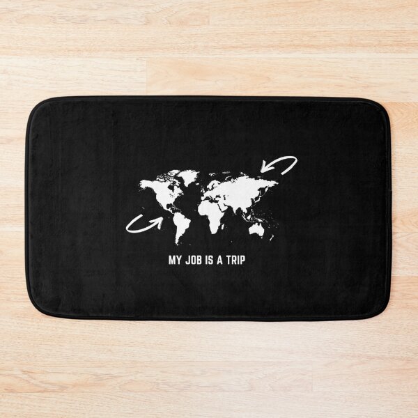 Item preview, My job is a trip (black) designed and sold by ARTSY-K.