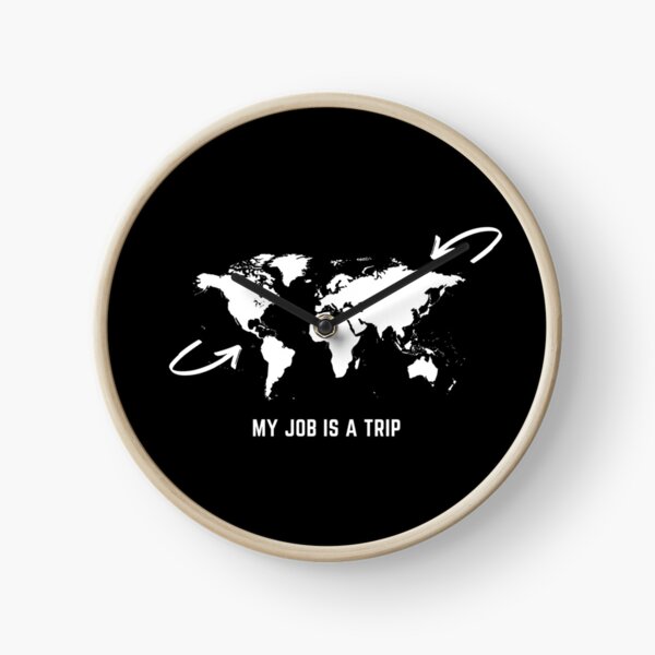 Item preview, My job is a trip (black) designed and sold by ARTSY-K.