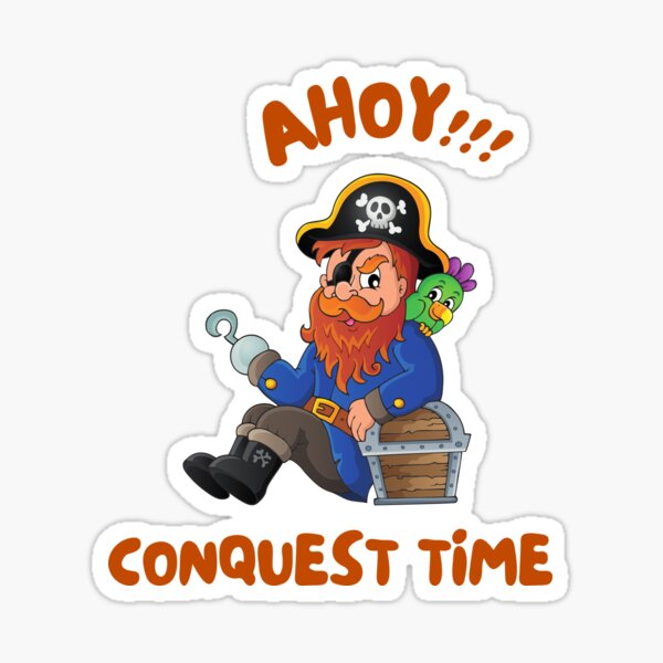 Item preview, PIRATE - AHOY CONQUEST TIME  designed and sold by AV designs.