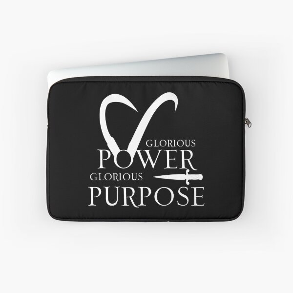 Item preview, Loki - Glorious Power Glorious Purpose White designed and sold by MktngMultiverse.