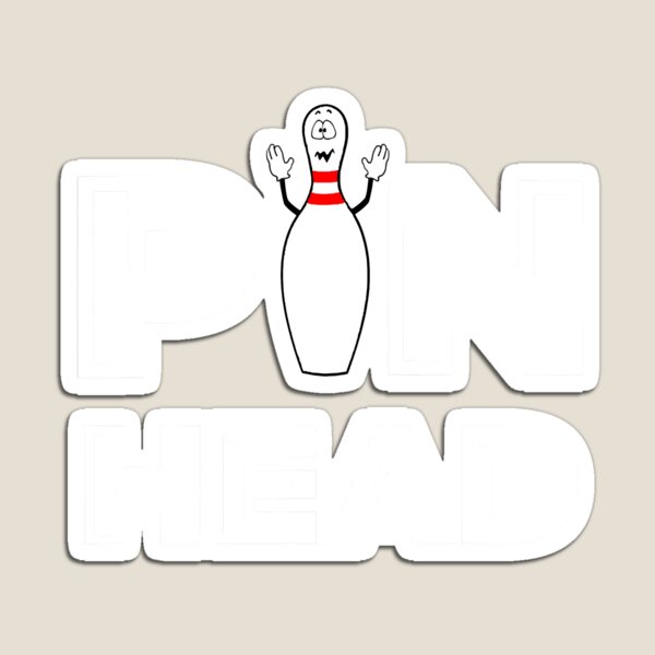 Item preview, Pin Head Funny Bowling Bowling Bowler designed and sold by SkyCloudBlue.