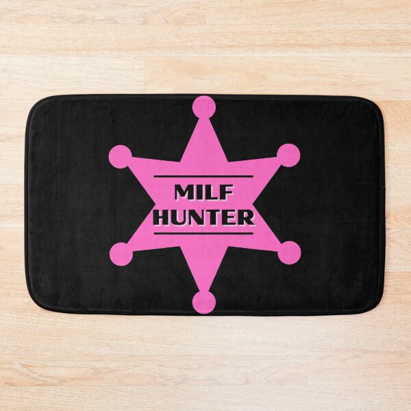 Item preview, MILF Hunter Pink Badge designed and sold by CaitU.