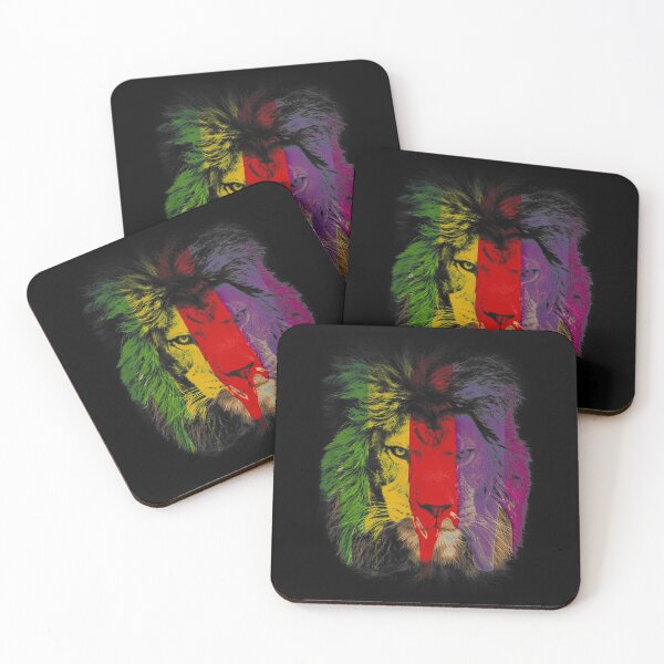 Item preview, Lion T-ShirtLion face artistic colorfull designed and sold by WachuBee.