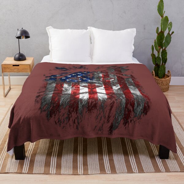 Item preview, Lion T-ShirtLion Head with USA flag ( Black only) designed and sold by WachuBee.