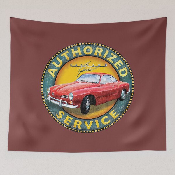 Item preview, Mechanic T-ShirtAuthorized Service - Karmann Ghia designed and sold by WachuBee.