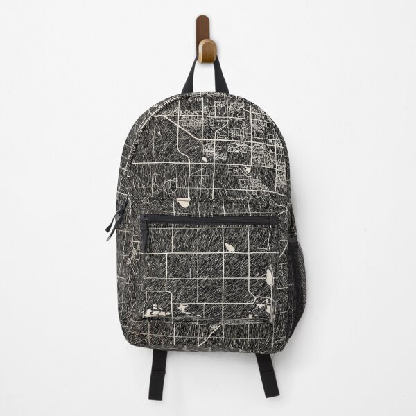 Item preview, Greeley map Colorado Ink lines 2 designed and sold by InkMaps.