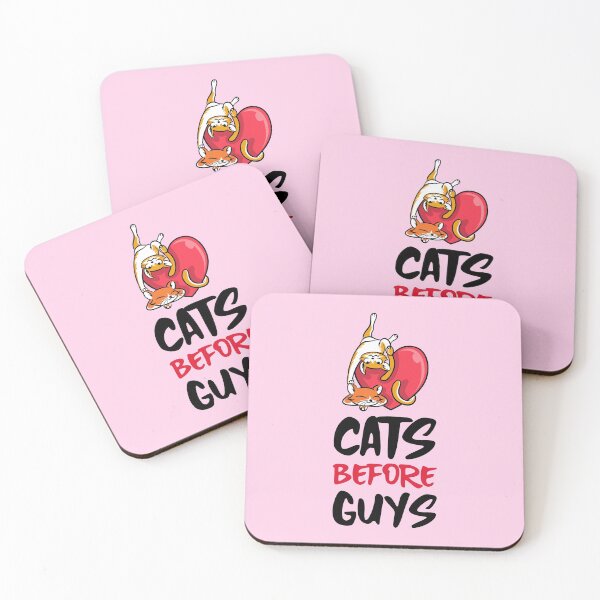 Item preview, Cats Before Guys designed and sold by TRIPPYPRINTS.