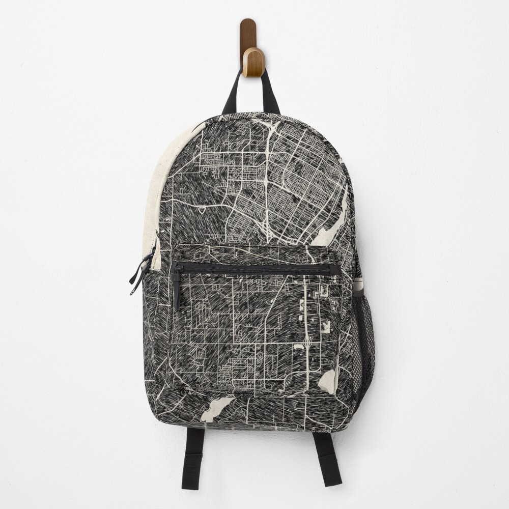 Vista previa del artículo con la obra «Mochila», diseñado y vendido por InkMaps.