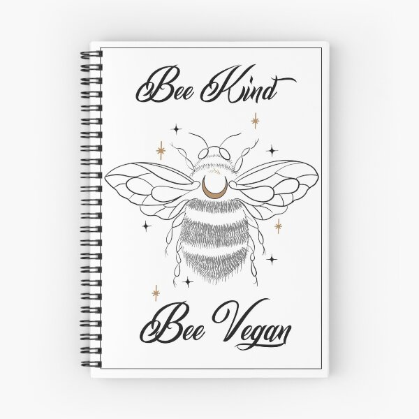 Item preview, BEE KIND BEE VEGAN designed and sold by PrintsThatRock.