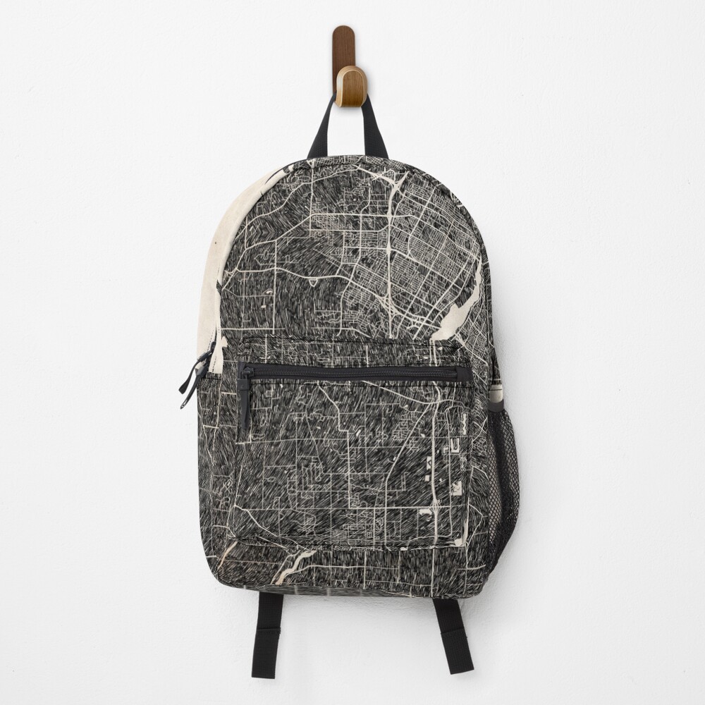 Vista previa del artículo con la obra «Mochila», diseñado y vendido por InkMaps.