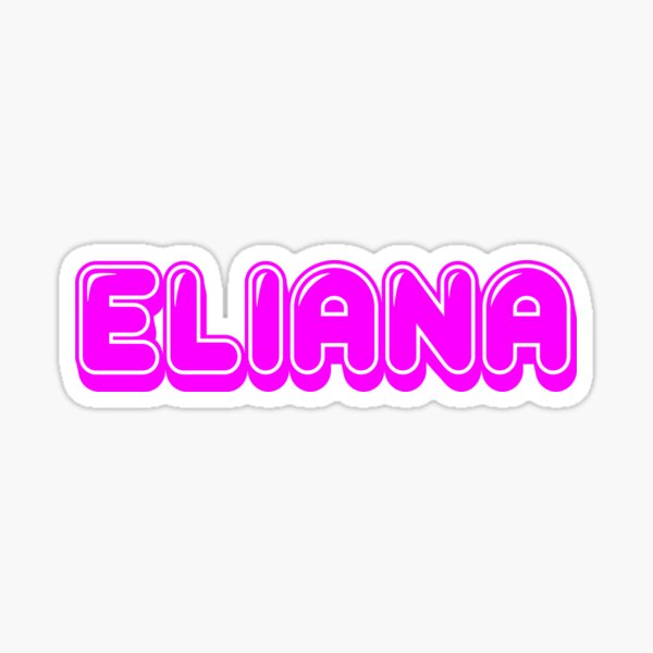 Eliana Stickers | Redbubble