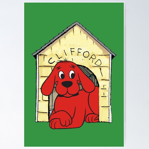 2003 Scholastic Entertainment Clifford Poster / Framed 16x20