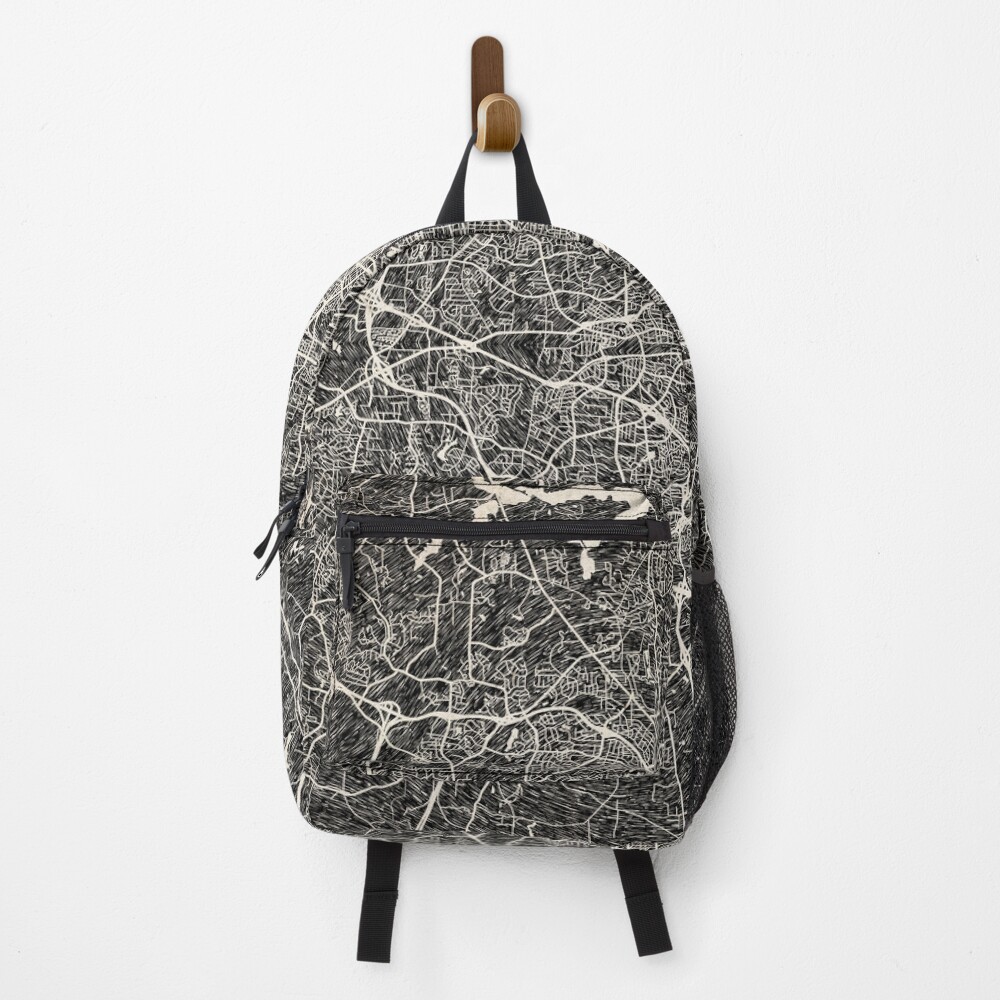 Vista previa del artículo con la obra «Mochila», diseñado y vendido por InkMaps.