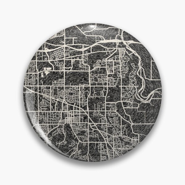 Item preview, Gresham map Oregon ink lines designed and sold by InkMaps.