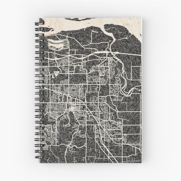 Item preview, Gresham map Oregon ink lines designed and sold by InkMaps.