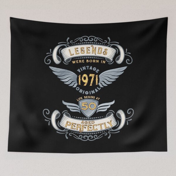 Item preview, Vintage 1971 - 50th Birthday Present Original 1971 designed and sold by Dubbra.