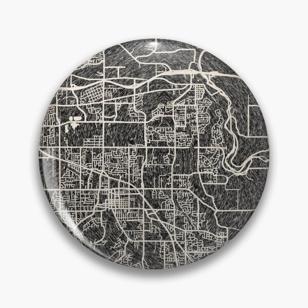 Item preview, Gresham map Oregon ink lines 2 designed and sold by InkMaps.