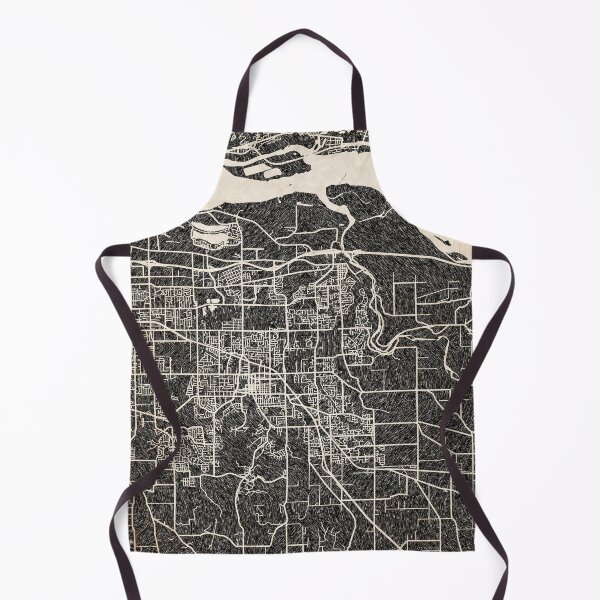 Item preview, Gresham map Oregon ink lines 2 designed and sold by InkMaps.
